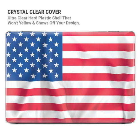 USA Flag MacBook Air 15in (2023-2025) Case plus Skin
